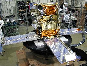 HETE-2 being tested:  click for a larger view!